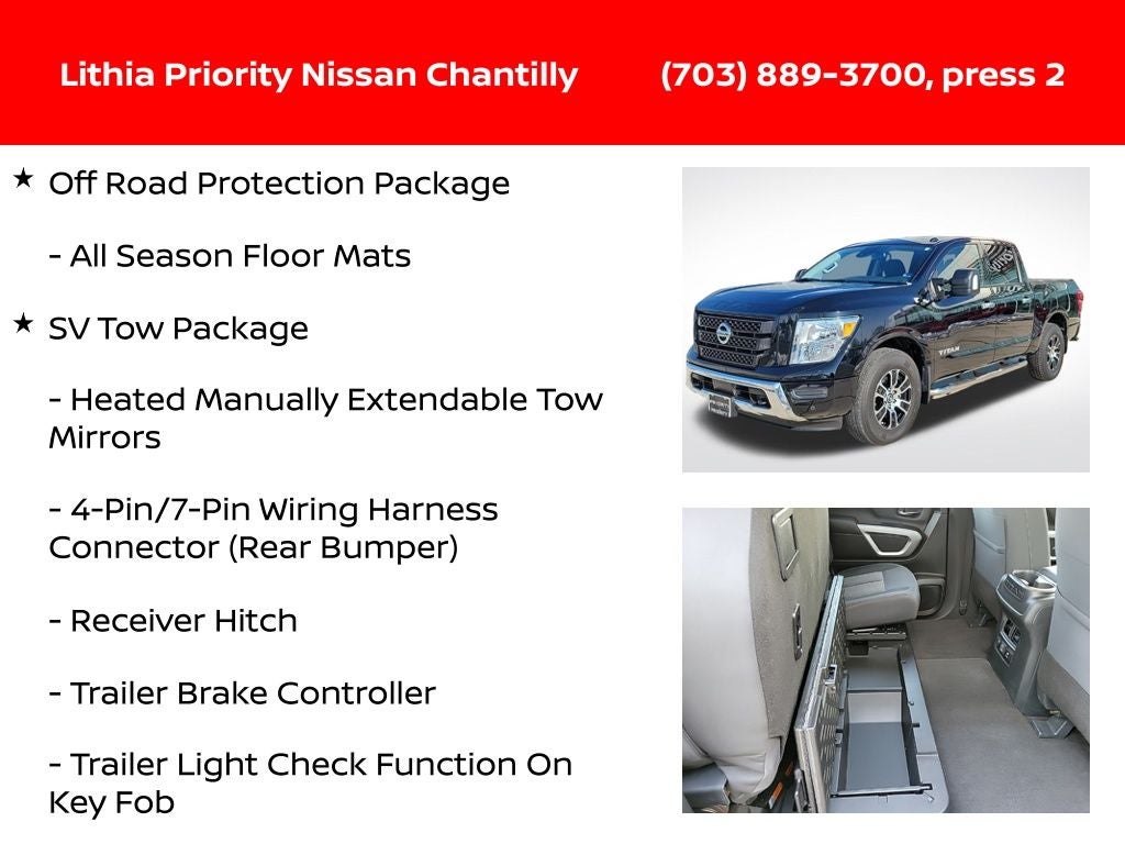 2021 Nissan Titan SV