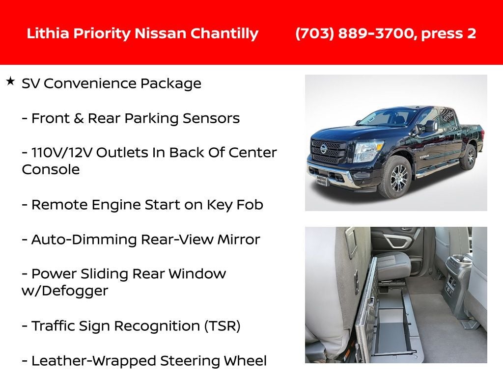 2021 Nissan Titan SV