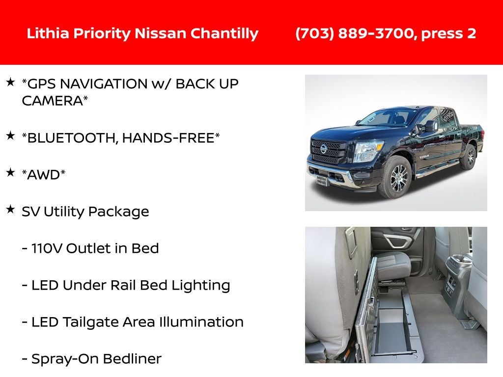 2021 Nissan Titan SV