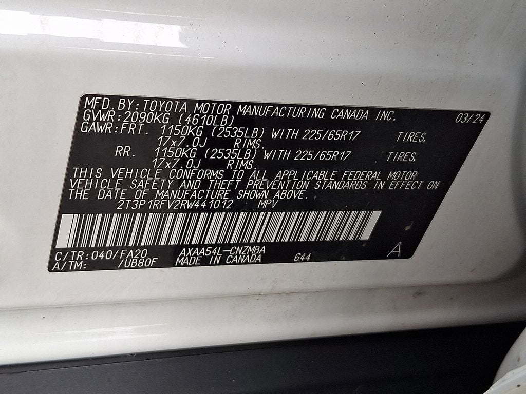 2024 Toyota RAV4 XLE