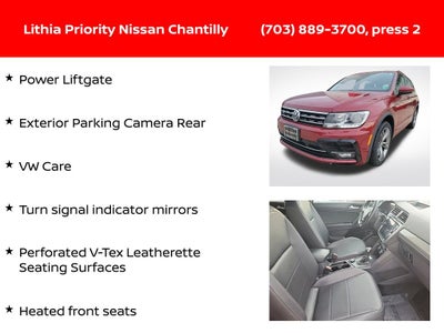 2019 Volkswagen Tiguan 2.0T SEL R-Line 4Motion