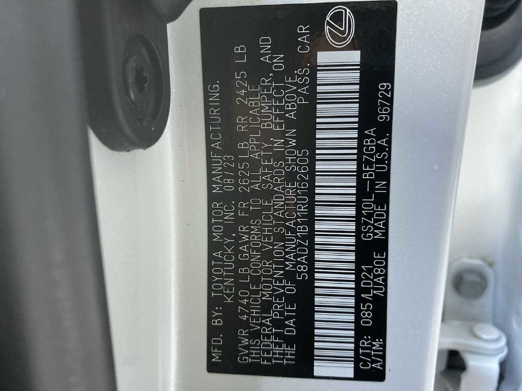 2024 Lexus ES 350