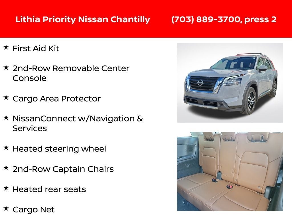 2023 Nissan Pathfinder Platinum