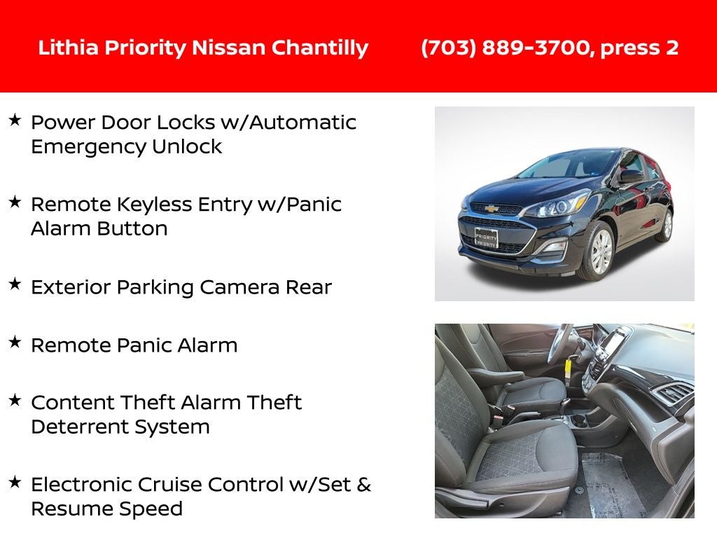 2021 Chevrolet Spark 1LT