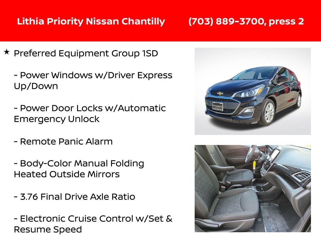 2021 Chevrolet Spark 1LT