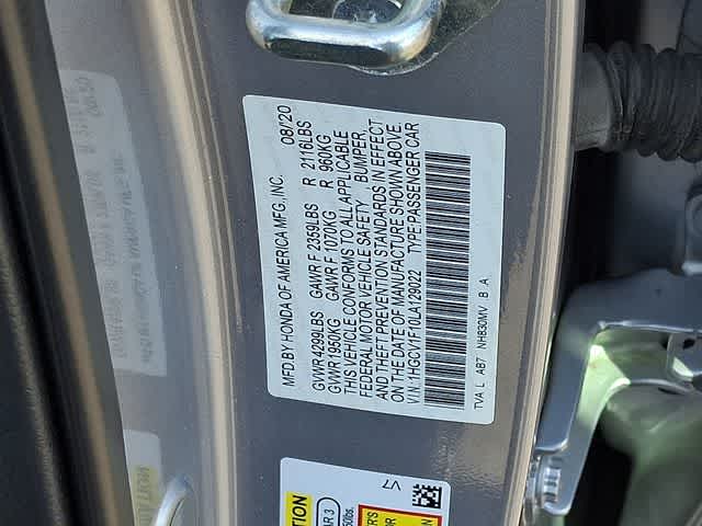 2020 Honda Accord Sedan LX