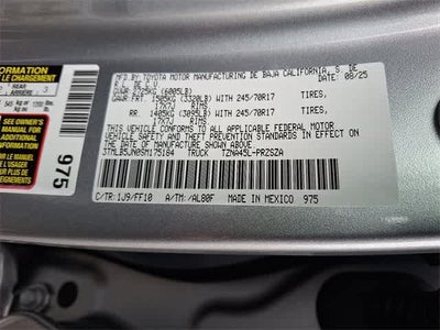 2025 Toyota Tacoma SR5