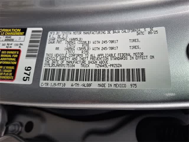 2025 Toyota Tacoma SR5