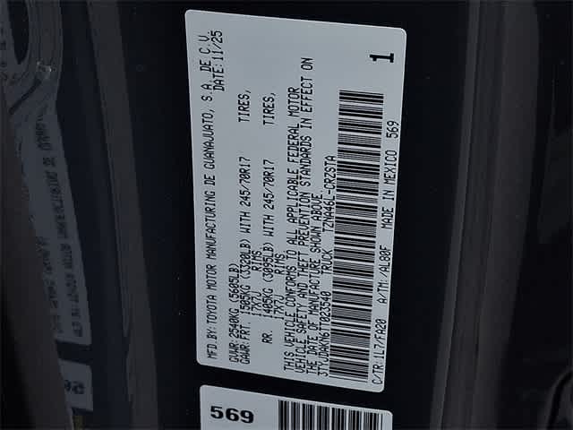 2026 Toyota Tacoma SR