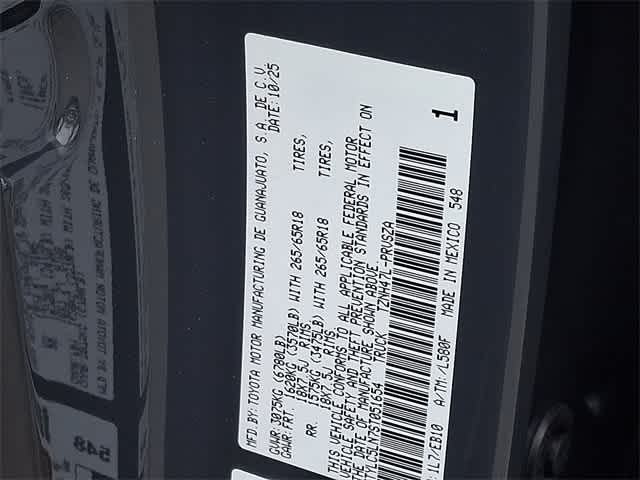 2025 Toyota Tacoma Limited Hybrid