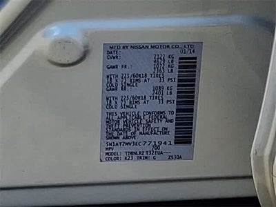 2014 Nissan Rogue SL