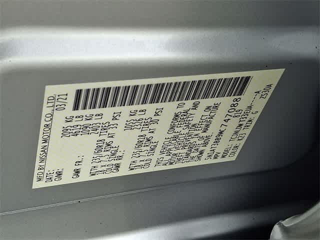 2021 Nissan Rogue SV