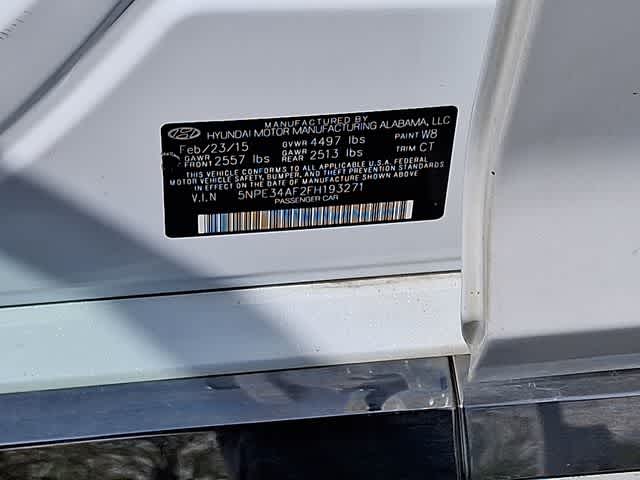 2015 Hyundai Sonata 2.4L Sport