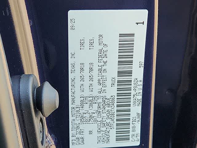 2026 Toyota Tundra SR5