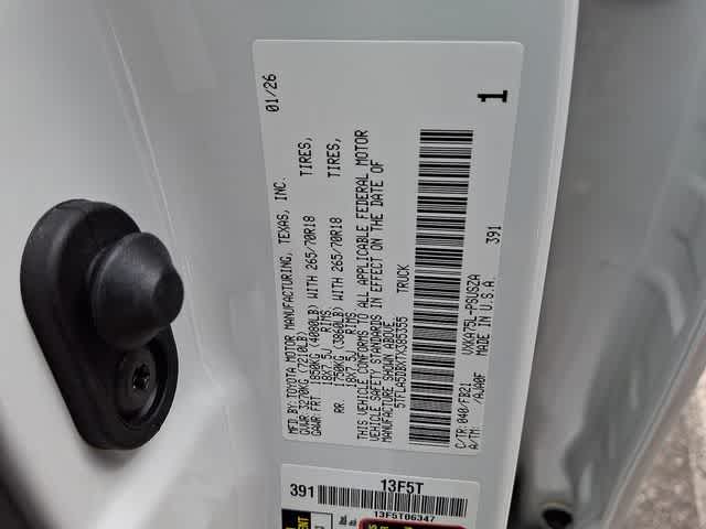 2026 Toyota Tundra SR5