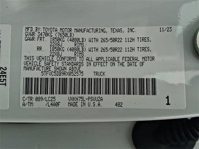 2024 Toyota Tundra Capstone Hybrid