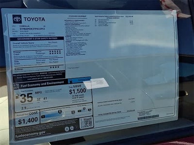 2026 Toyota Corolla LE