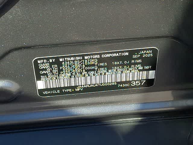 2026 Mitsubishi Outlander Sport SE