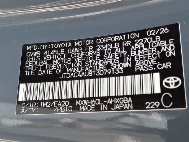 2026 Toyota Prius XLE