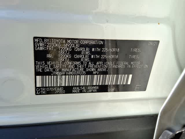 2021 Toyota RAV4 Hybrid XLE Premium