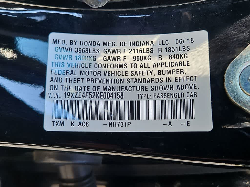 2019 Honda Insight EX
