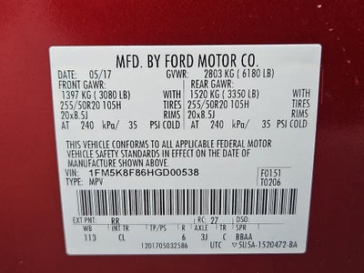 2017 Ford Explorer Limited