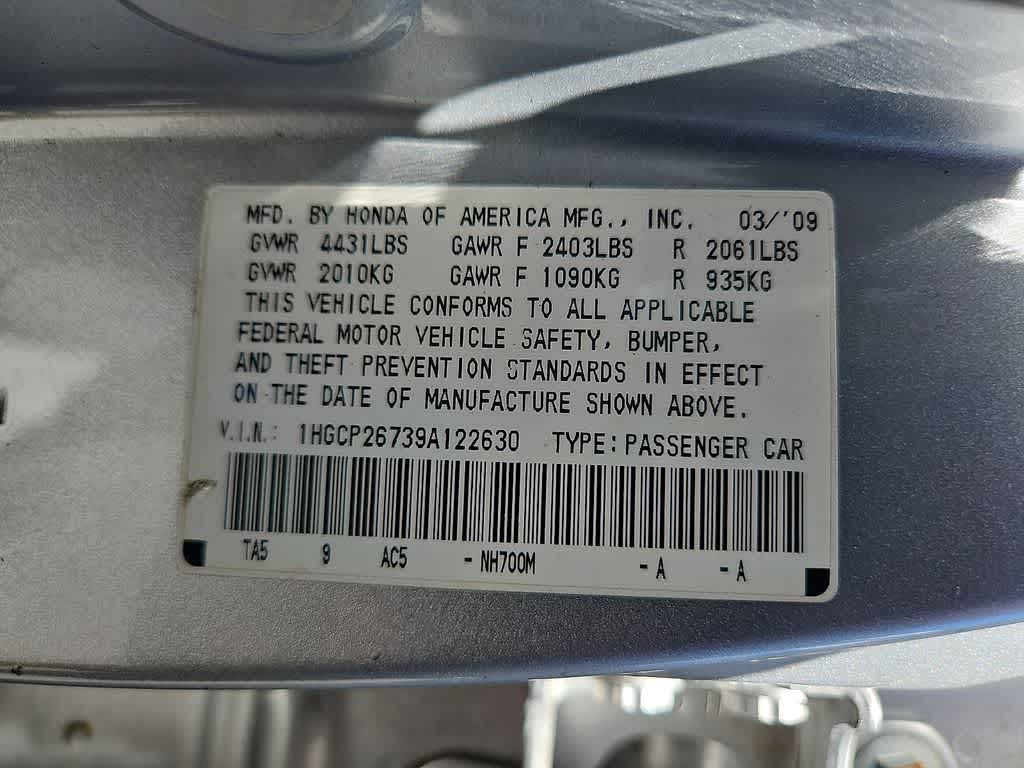 2009 Honda Accord EX