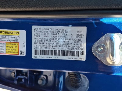2023 Honda Civic Sport
