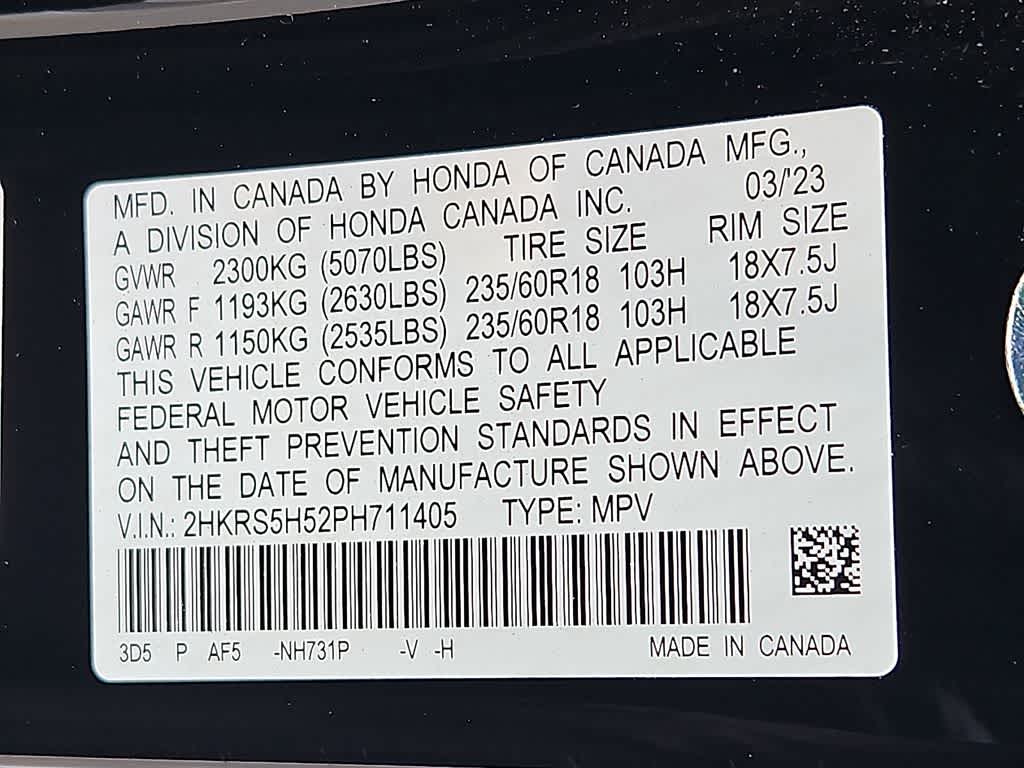2023 Honda CR-V Hybrid Sport