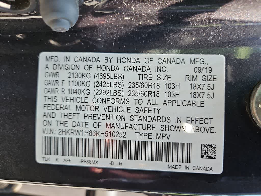 2019 Honda CR-V EX-L