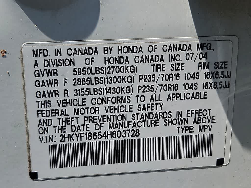 2004 Honda Pilot EX