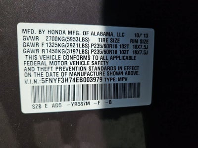 2014 Honda Pilot EX-L