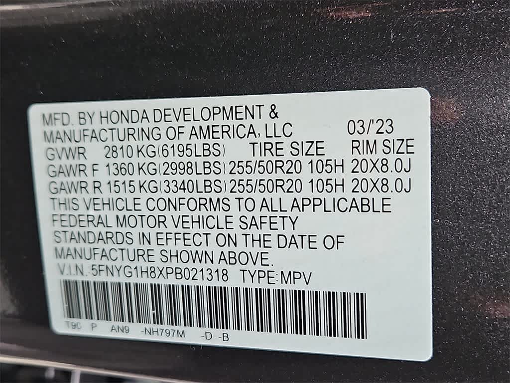 2023 Honda Pilot Elite