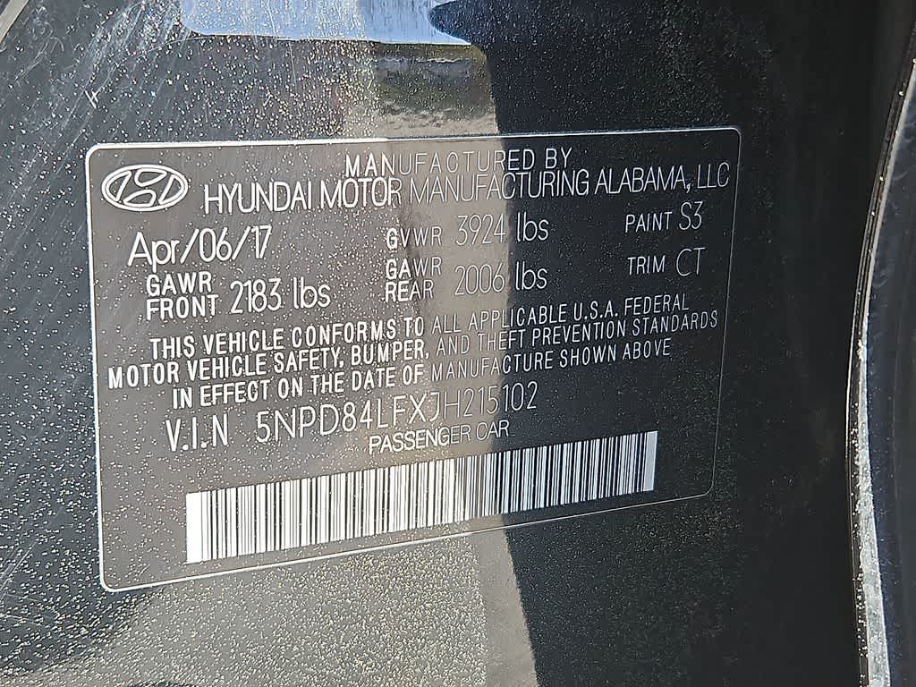 2018 Hyundai Elantra SEL