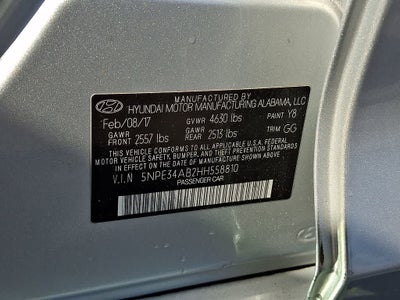 2017 Hyundai Sonata Sport