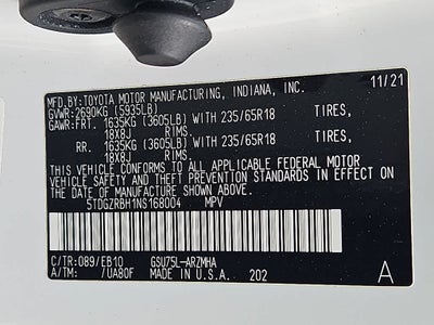 2022 Toyota Highlander XLE