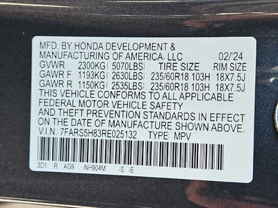 2024 Honda CR-V Hybrid Sport-L