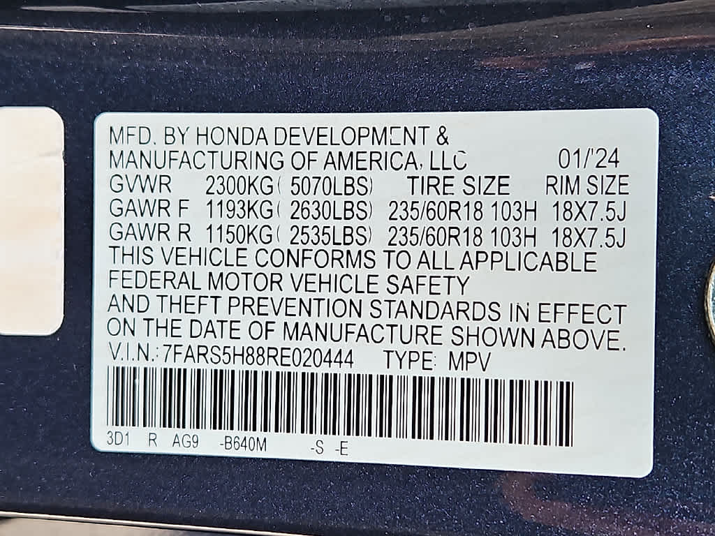 2024 Honda CR-V Hybrid Sport-L