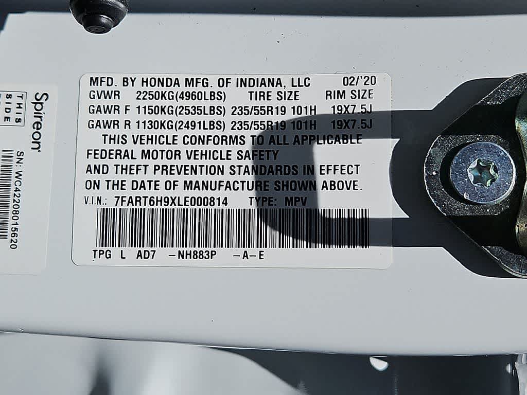 2020 Honda CR-V Hybrid Touring