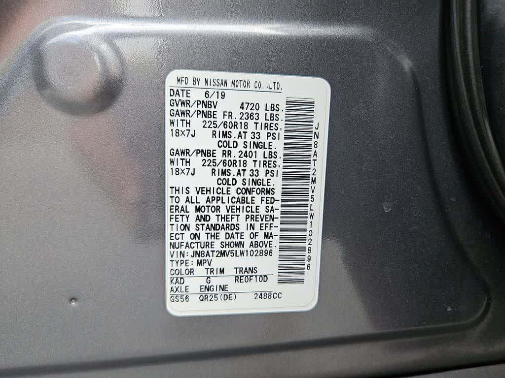 2020 Nissan Rogue SV