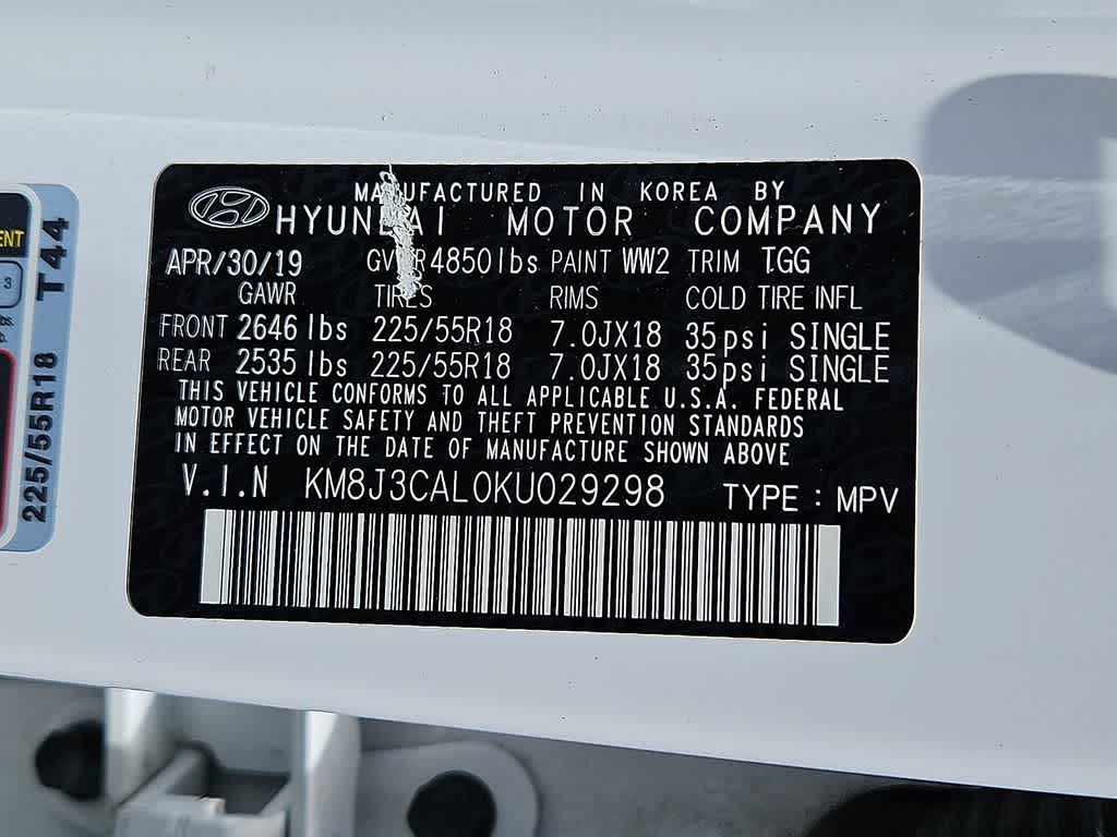 2019 Hyundai Tucson SEL