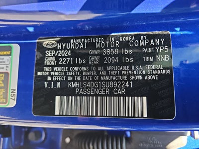 2025 Hyundai Elantra SEL Convenience