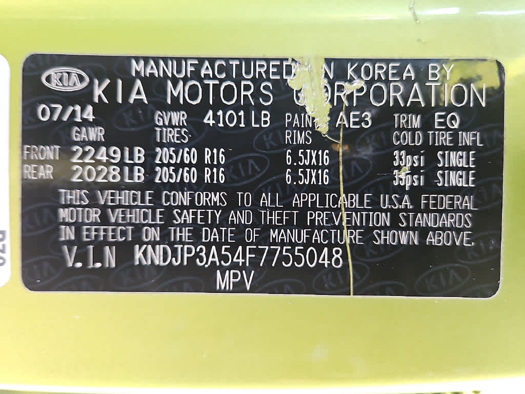 2015 Kia Soul +
